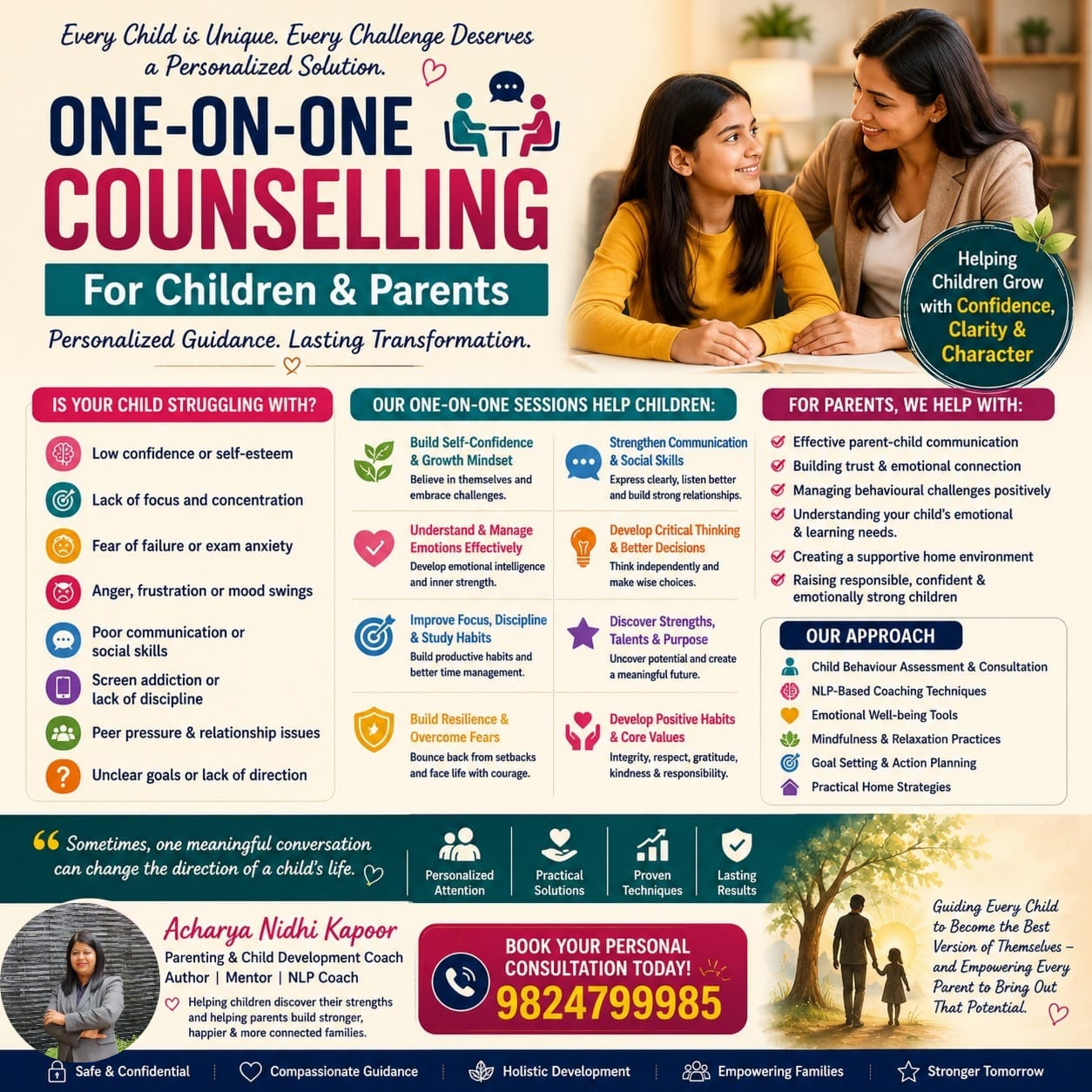 Acharya Nidhi Kapoor - Best Parenting Coach in Rajkot